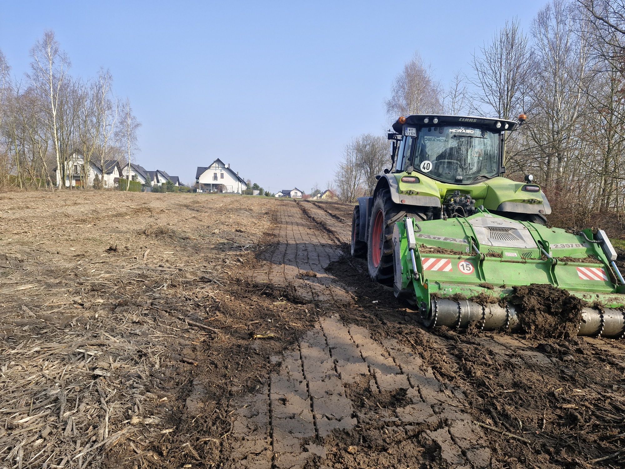 Usługi rekultywacji | mulczer wgłębny| karczowanie | niwelacja