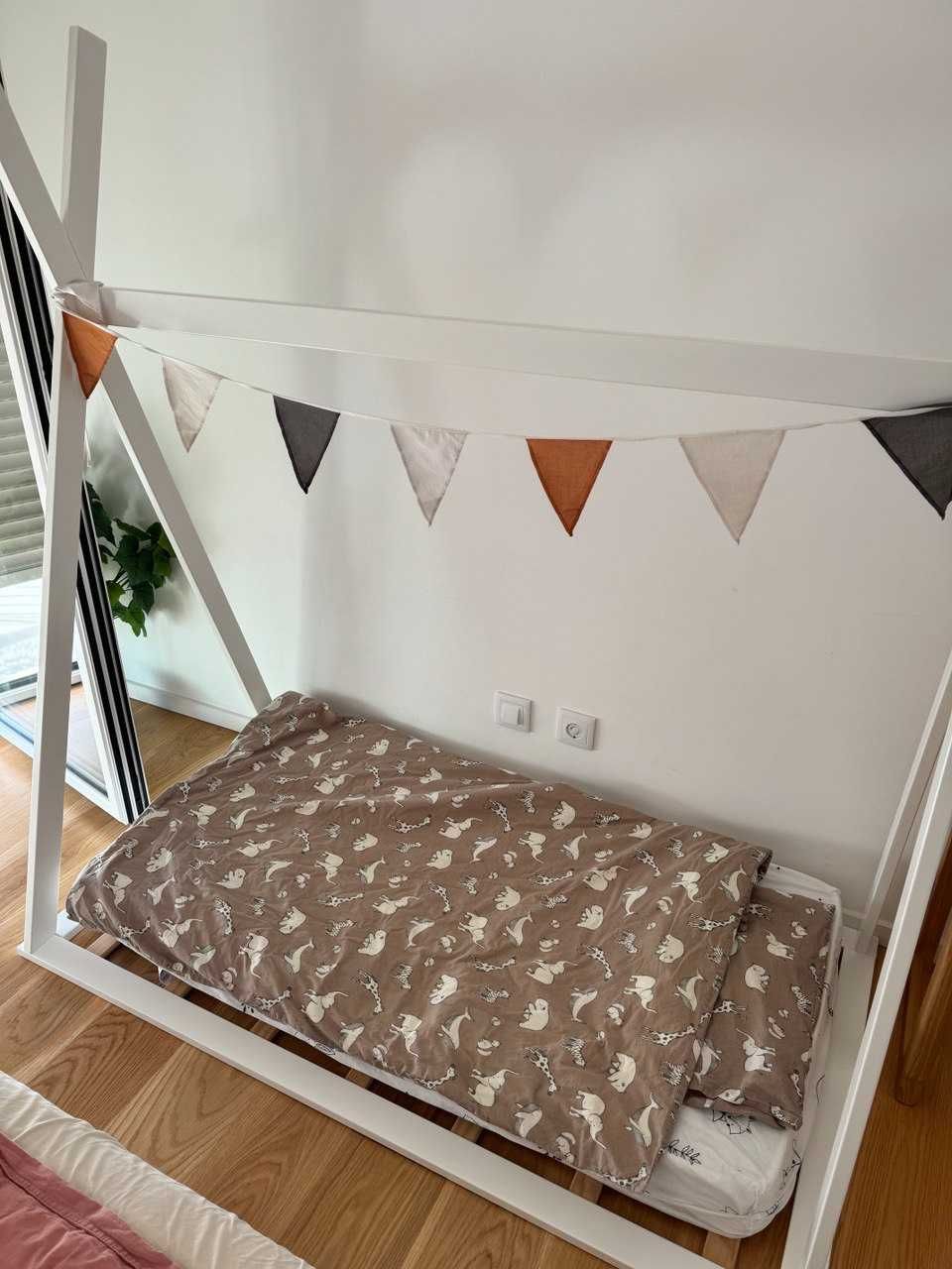 Cama Zippy 140x70 cm com colchão