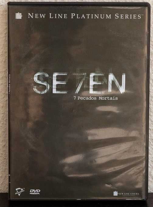 Seven - 7 Pecados Mortais  Se7en 2 DVD edição new line platinum