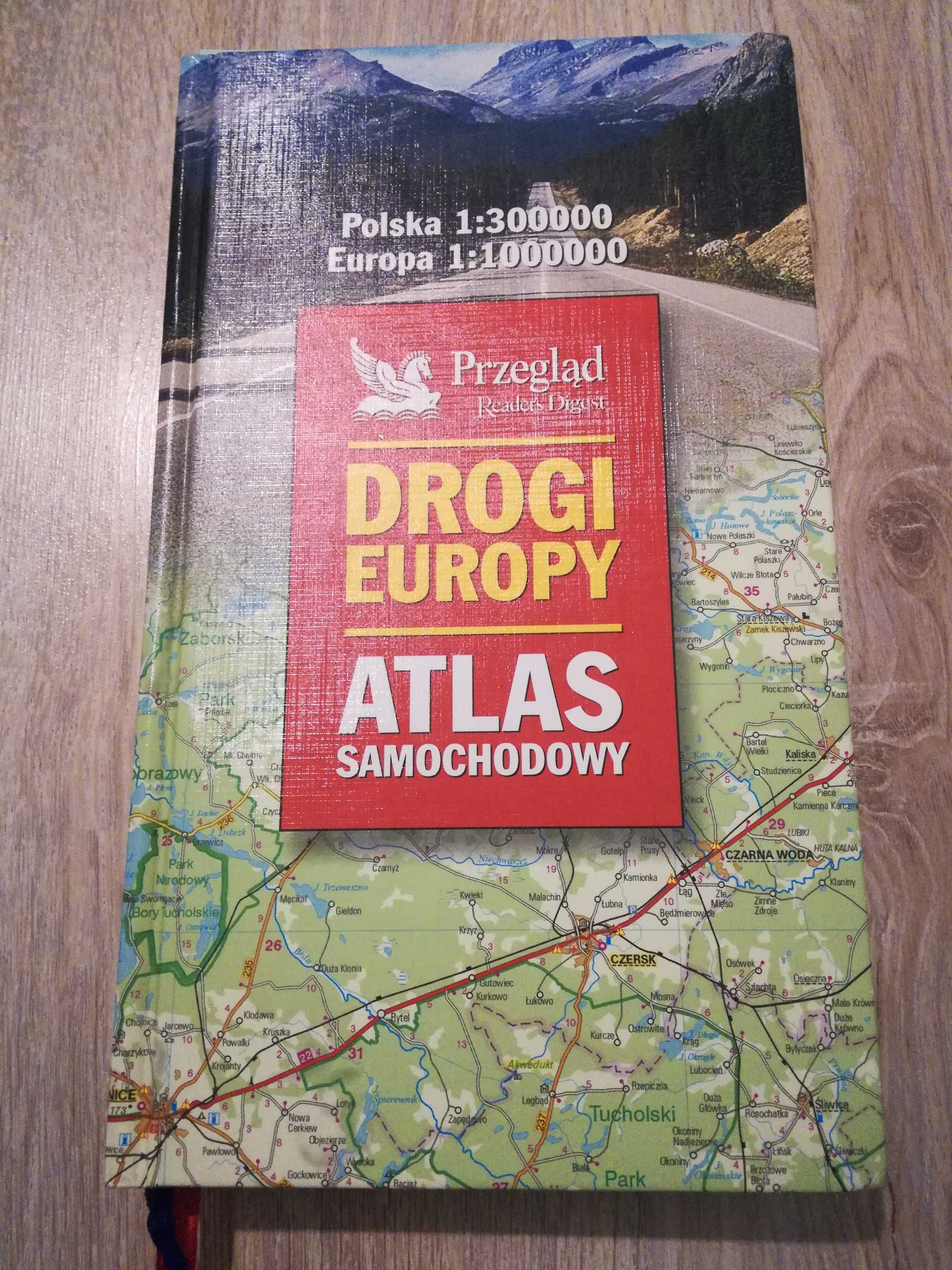 Drogi Europy - atlas samochodowy - praca zbiorowa