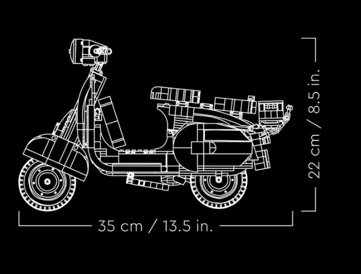 Lego Vespa 125 #10292