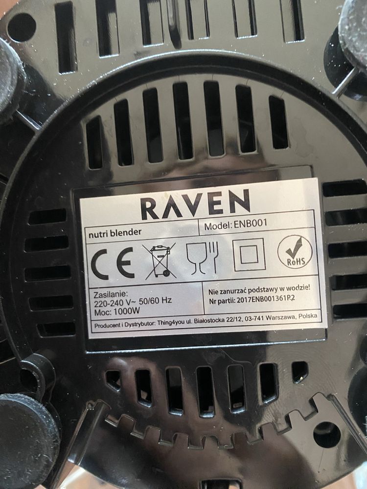 Blender kielichowy Raven ENB002