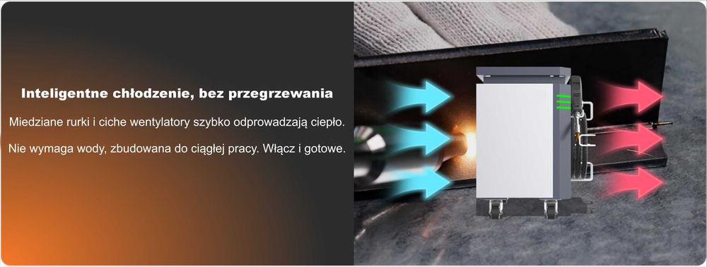 Spawarka laserowa chłodzona powietrzem 1,5KW