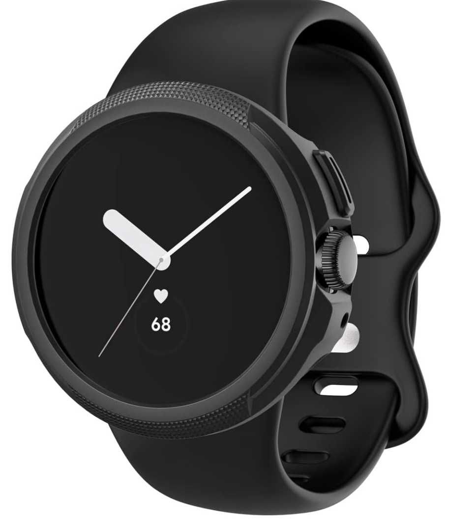 Case etui dla Google Pixel Watch 2 / Pixel Watch Case - matowa czerń