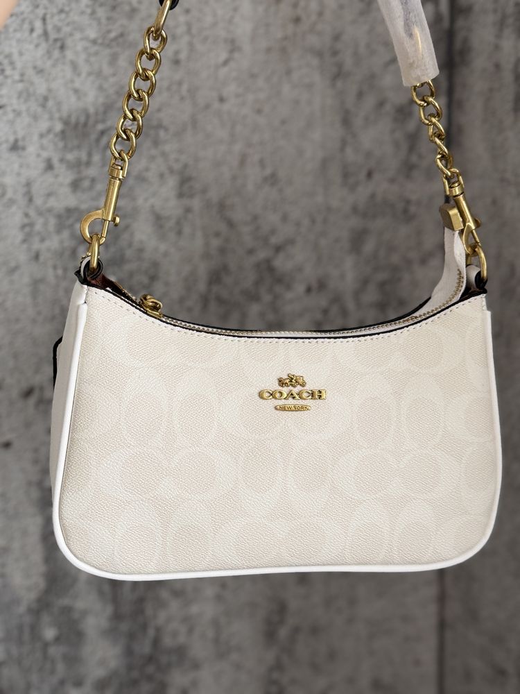 Продам сумочку Coach Teri White Shoulder