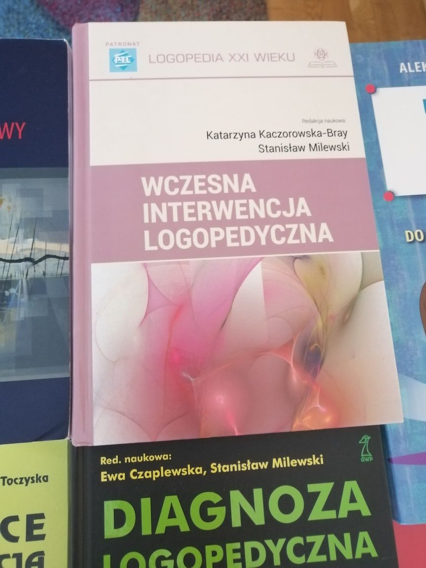Zestaw książek logopedycznych Unikaty! Logopedia książki