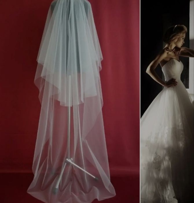 Двухслойная фата шлейф