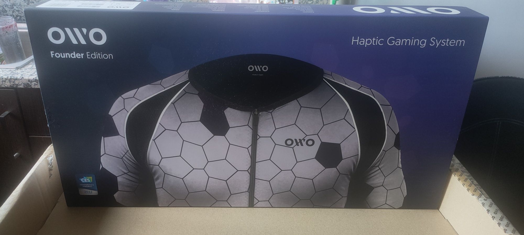 Roupa haptica para jogos