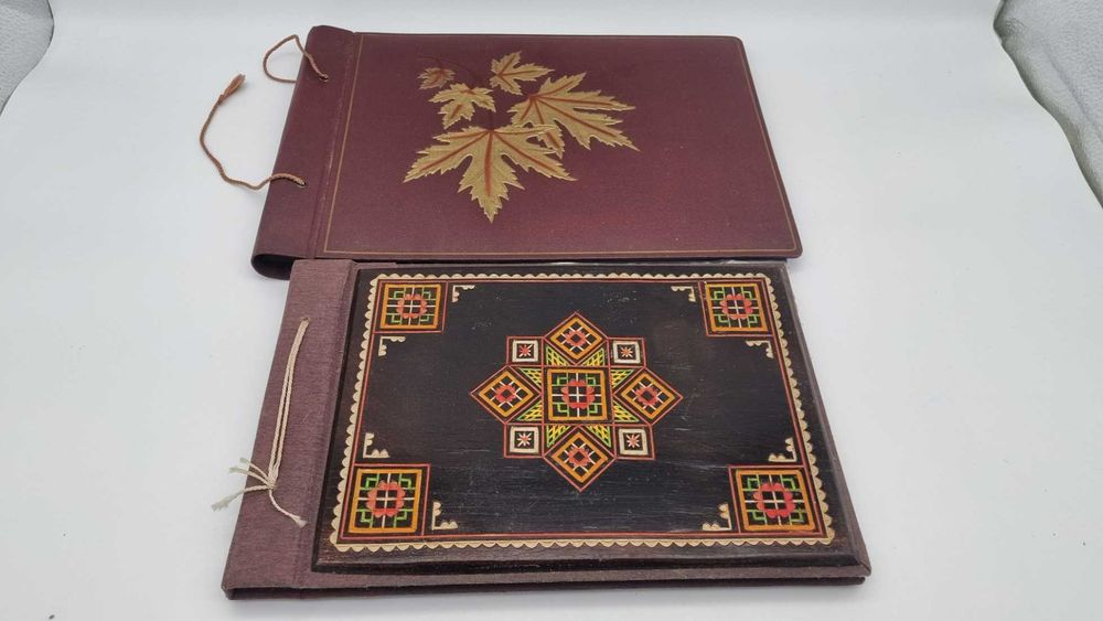2x album do zdjęć Vintage Retro PRL