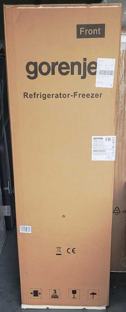 Lodówka GORENJE NRK6192AS4 No Frost 186cm Srebrna