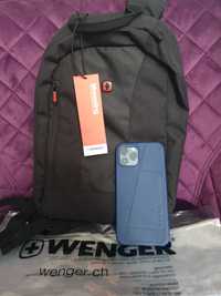 Wenger Monosling shoulder bag, black -26%