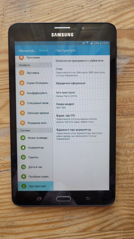 Продаю планшет Samsung Galaxy Tab A