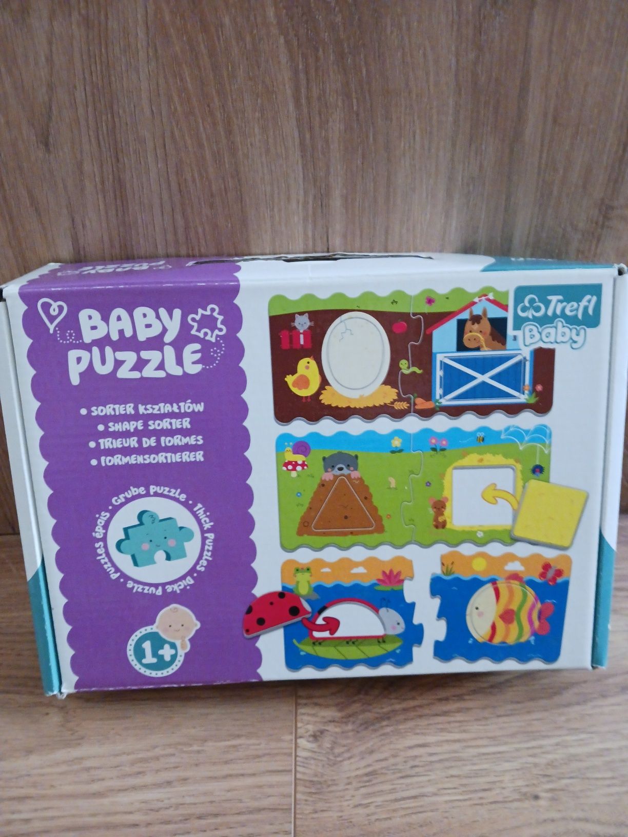 Puzzle Trefl dla najmłodszych dzieci baby puzzle