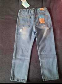Chłopięce jeansy 116