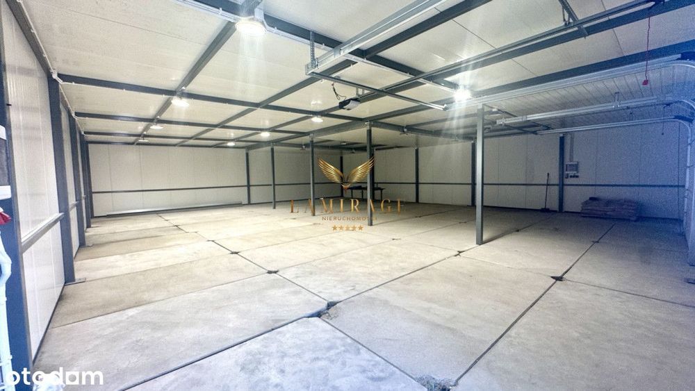 Hala magazynowa 185 m2 lub 90 m2