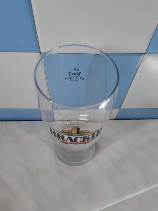 Szklanka Kufel Pokal Brackie 0,5l szkło Krosno