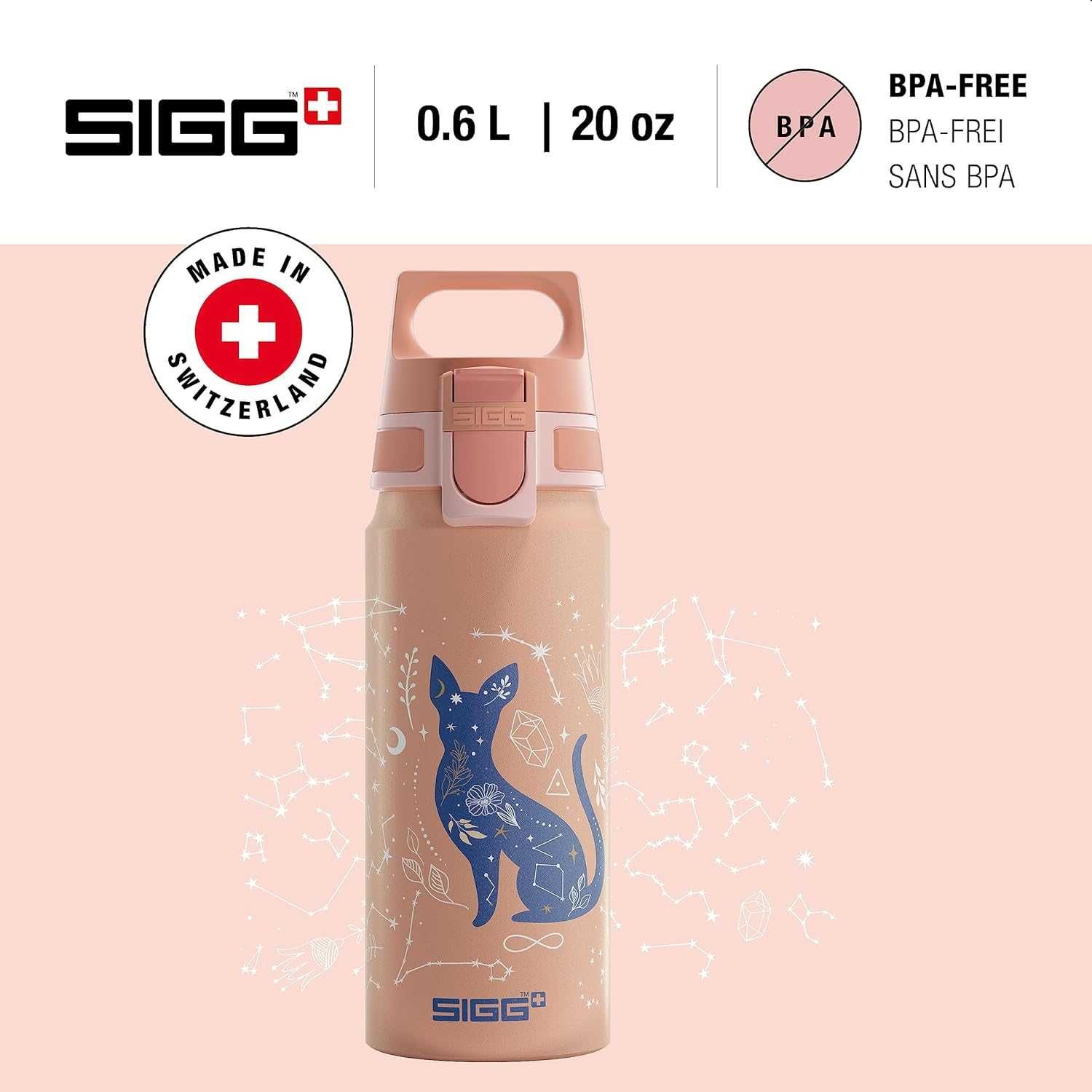 SIGG WMB ONE My Universe butelka na wodę dla dzieci (0,6 l)