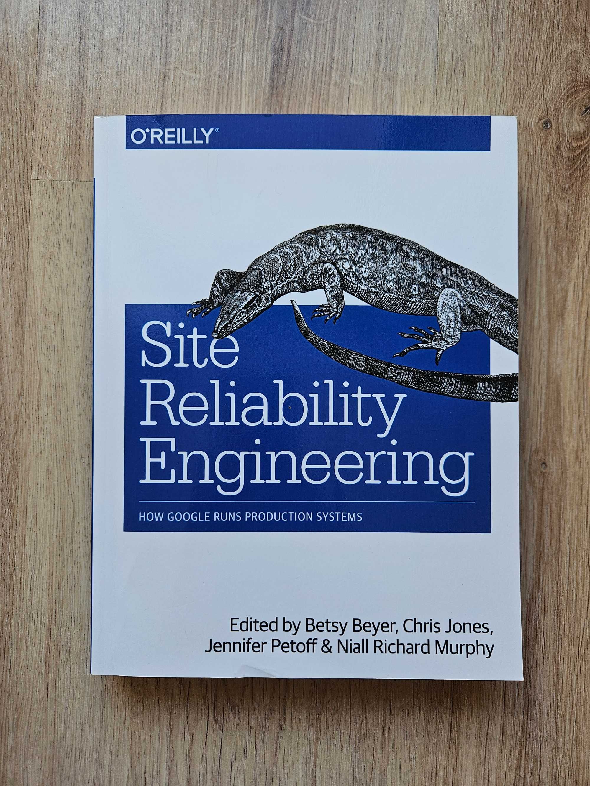 Książka O'Reilly Site Reliability Engineering: How Google... BDB! Eng.