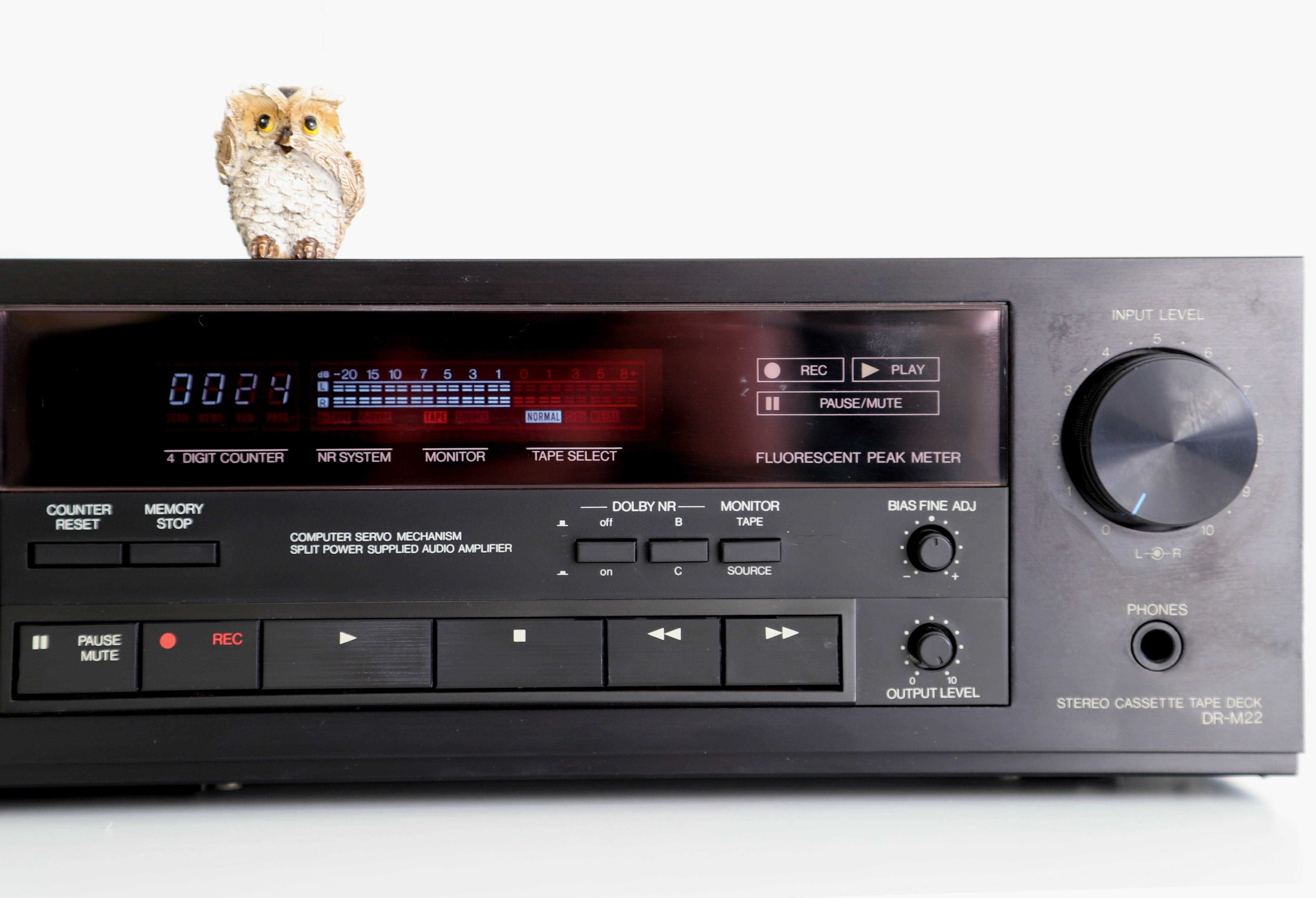 Denon DRM-22 Tape Deck Cassetes 3 cabeças