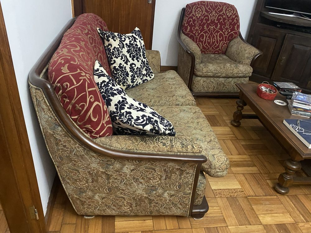 Sofa + 2 poltronas