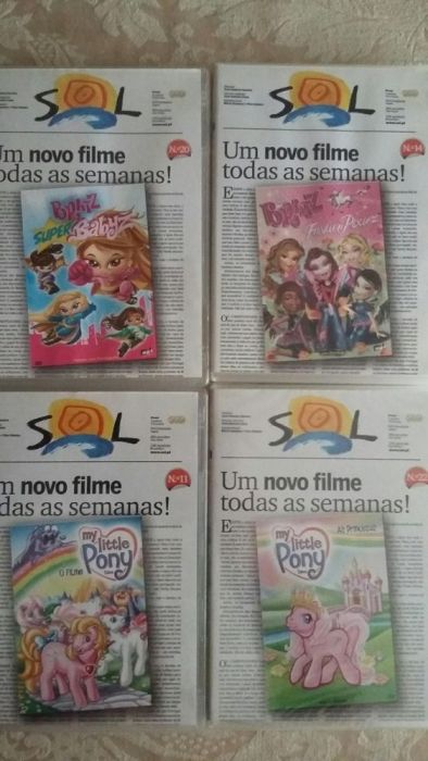 Dvd - filmes infantis diversos