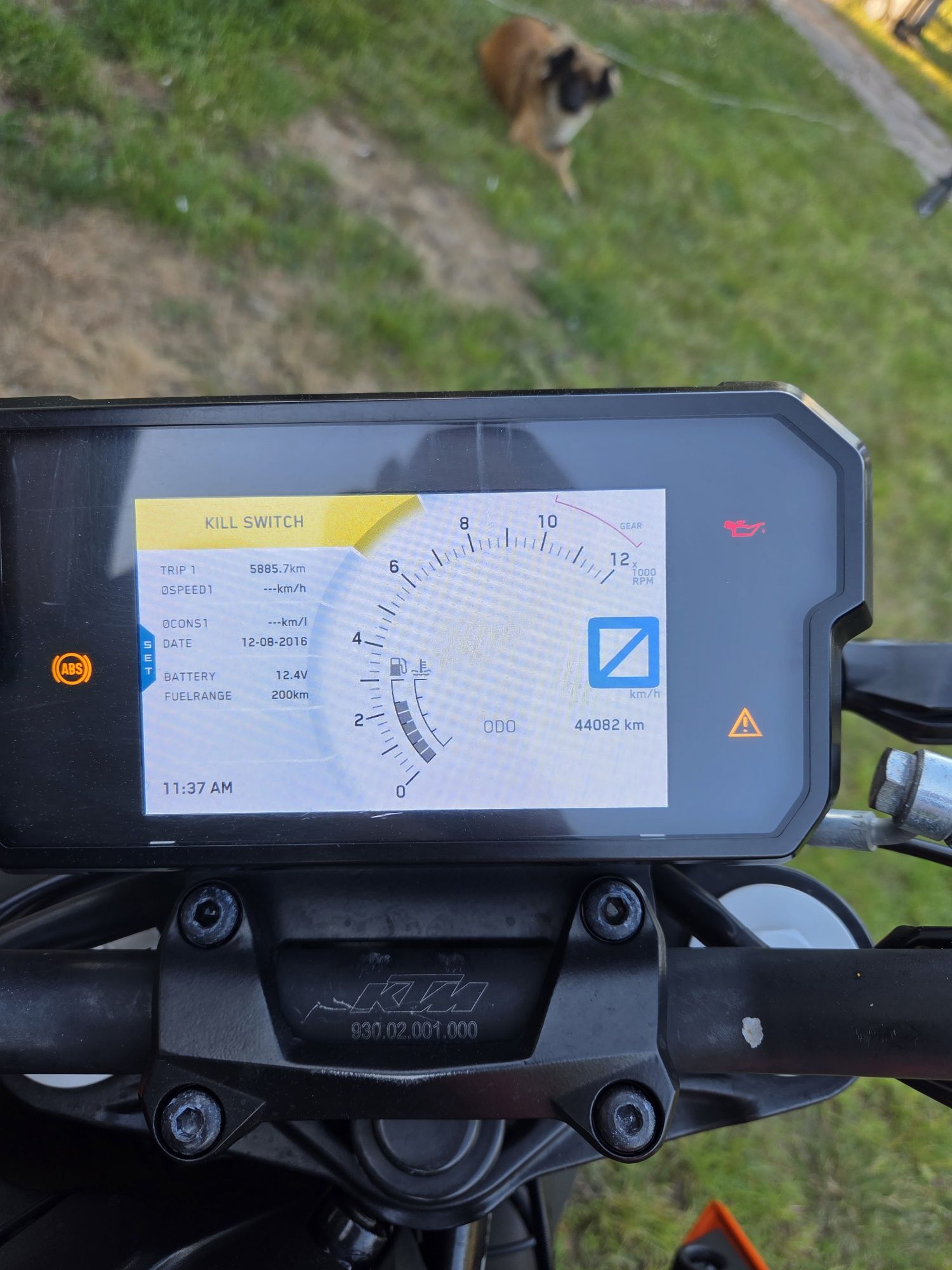 KTM Duke 2017r 125 wydech leovince