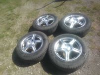 Opel Astra H Koła Aluminiowe 15 cali 5x110 ET38 opony Dayton zimowe