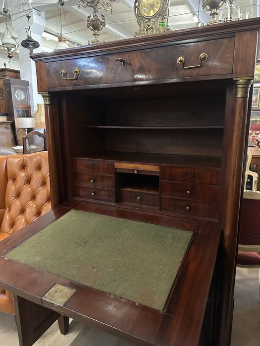 100 letnia, mahoniowa sekretera EMPIRE / sekretarzyk :)