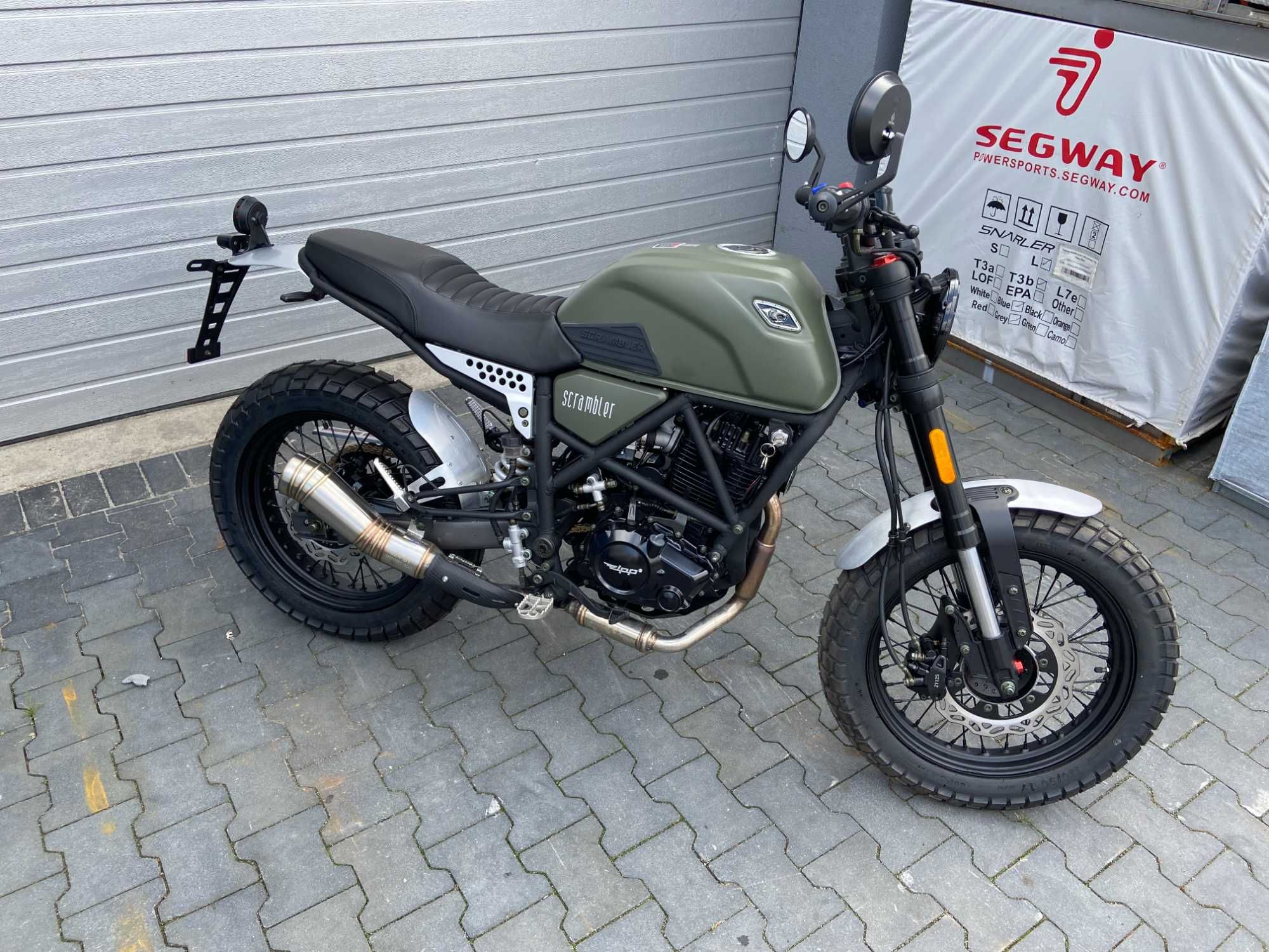 ZIPP SCRAMBLER 125* 2023* Raty* Kask + Transport gratis