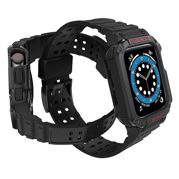 Protect Strap Band opaska z etui do Apple Watch 7 / 6 / 5 / 4 / 3 / 2