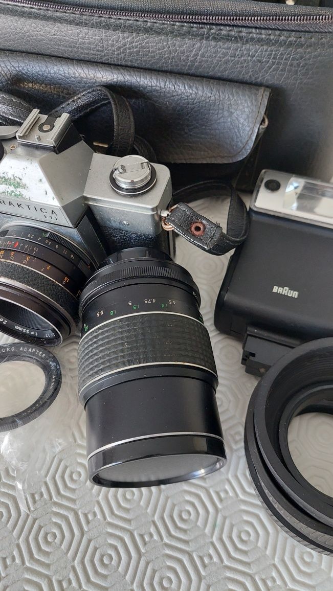 PRAKTICA LTL com acessórios