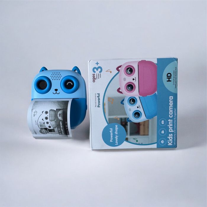 Дитячий Фотоапарат Принтер. Дитяча Камера миттєвого друку + термопапір