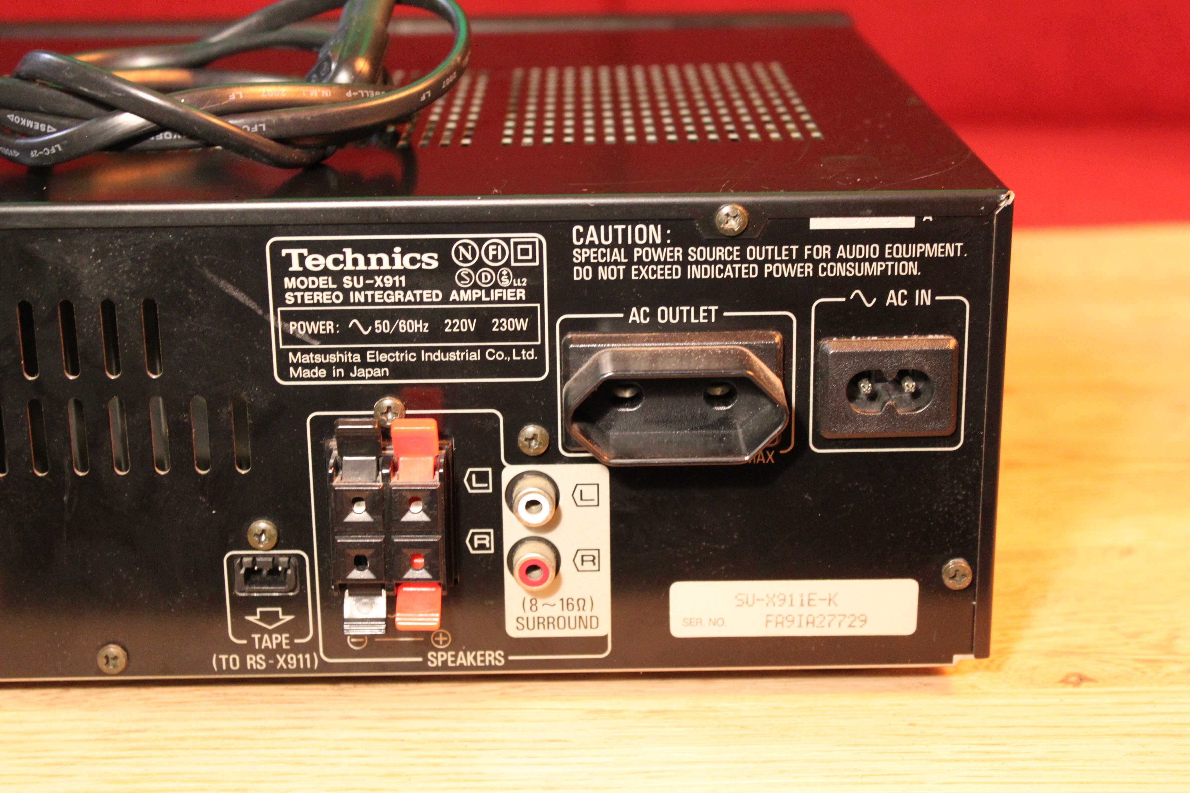 Technics SU-X911 Digital Integrated Amplifier