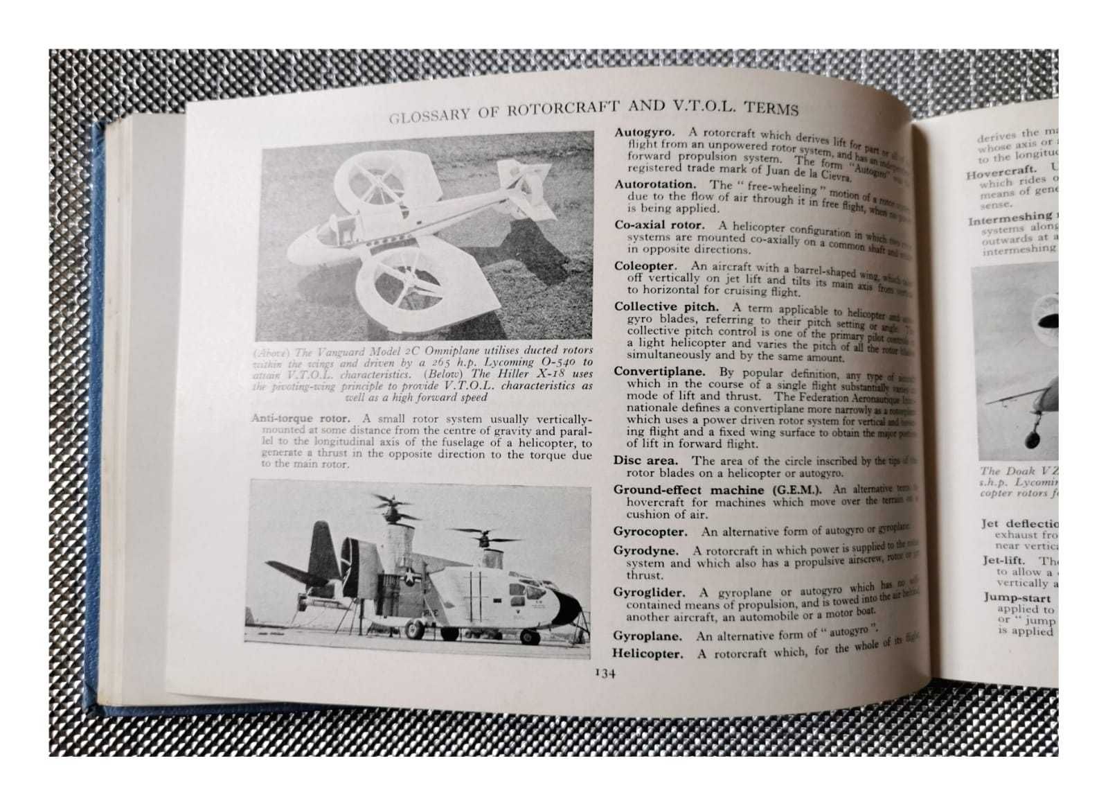 Słownik lotniczy,1961 The Observer's World Aircraft Directory W. Green