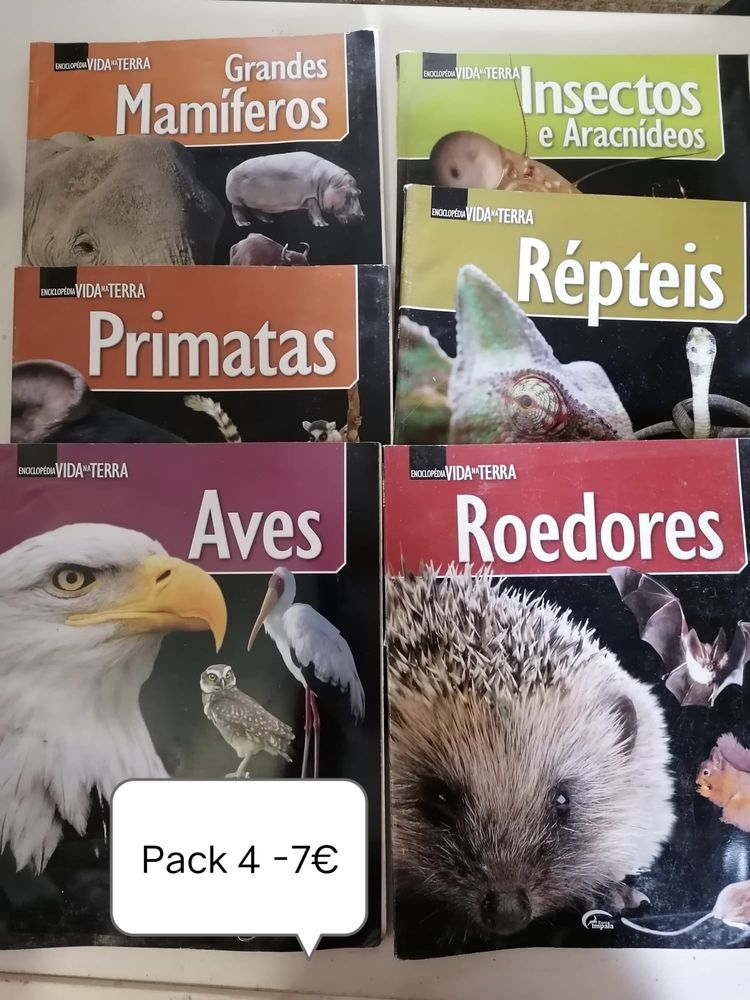 Packs de Livros Preço nas Fotos
