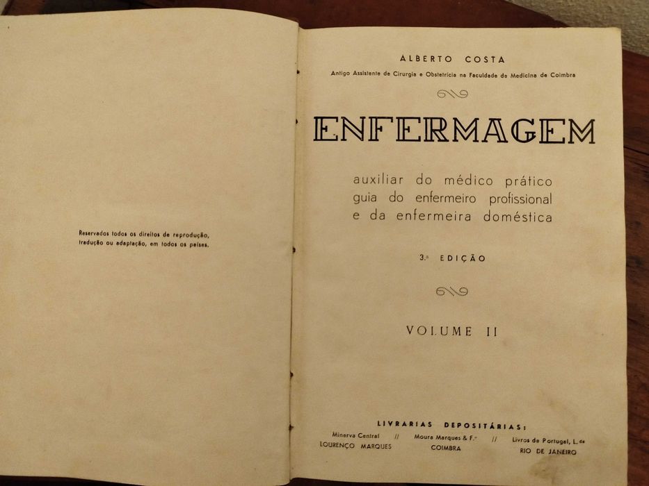 Manual de enfermagem, Dois volumes