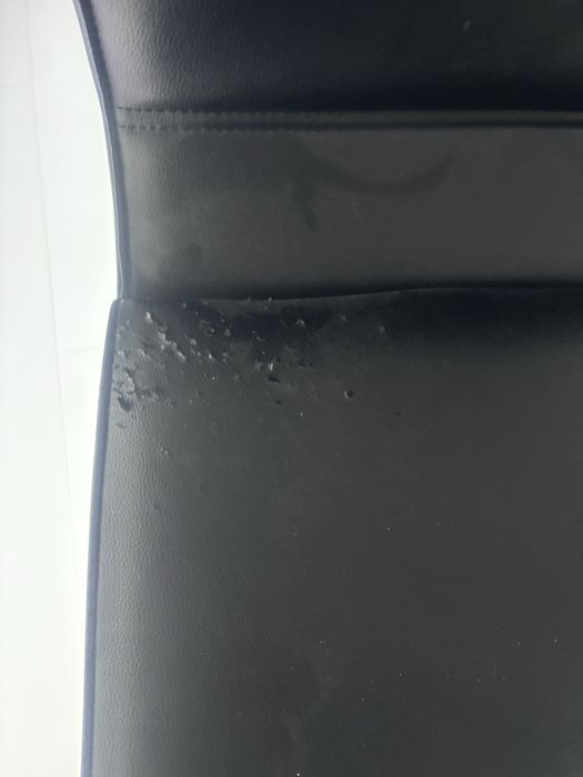 Krzesło krzesła do jadalni czarno-białe