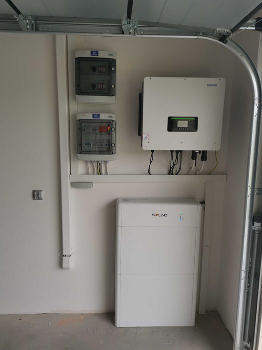 Fotowoltaika grunt zestaw hybrydowy 10+10 + gratis klimatyzacja 3,5kW