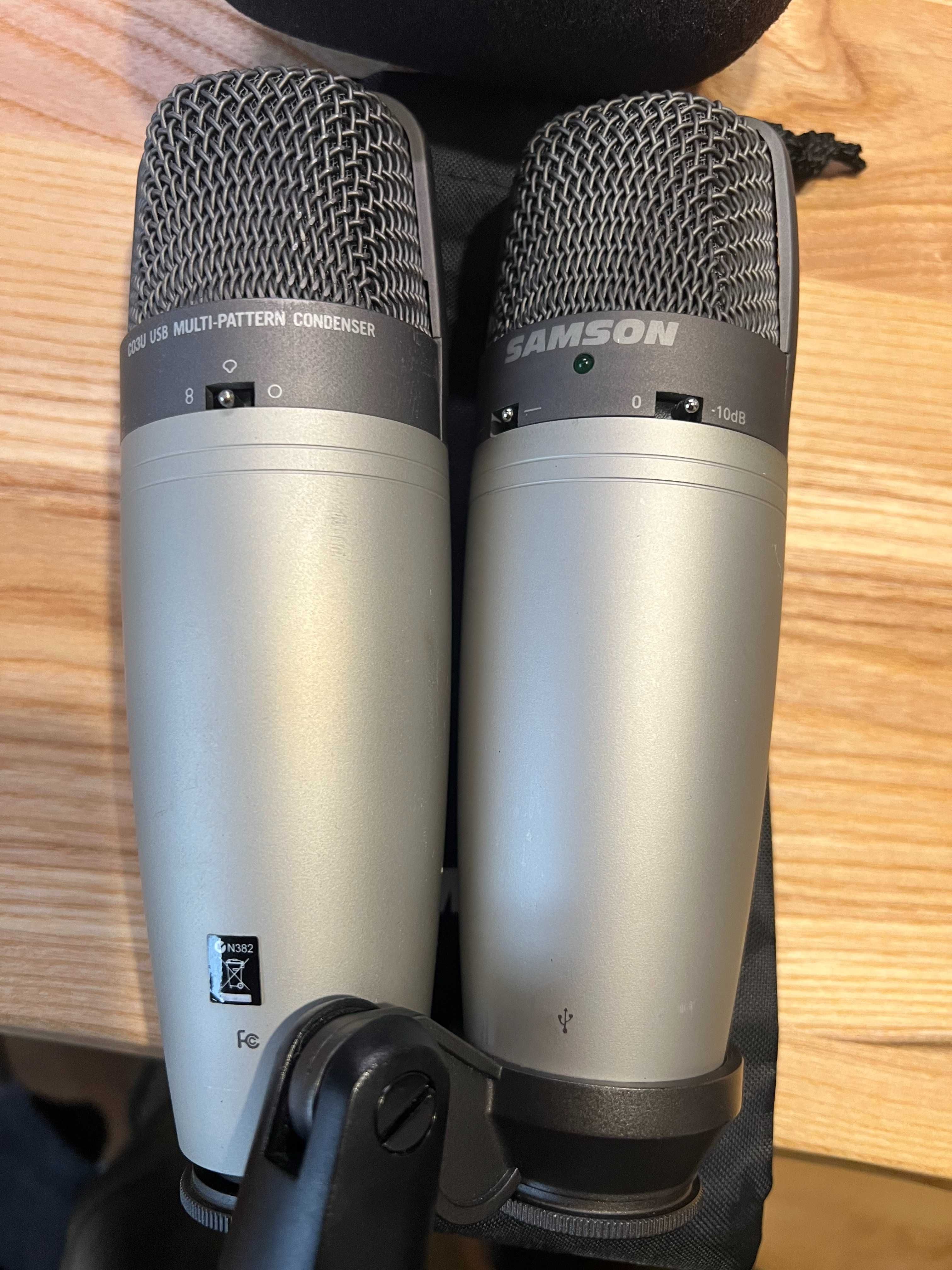 Мікрофон Audio Technica ATR2500 / Mackie EM-91CU USB / Samson C03U