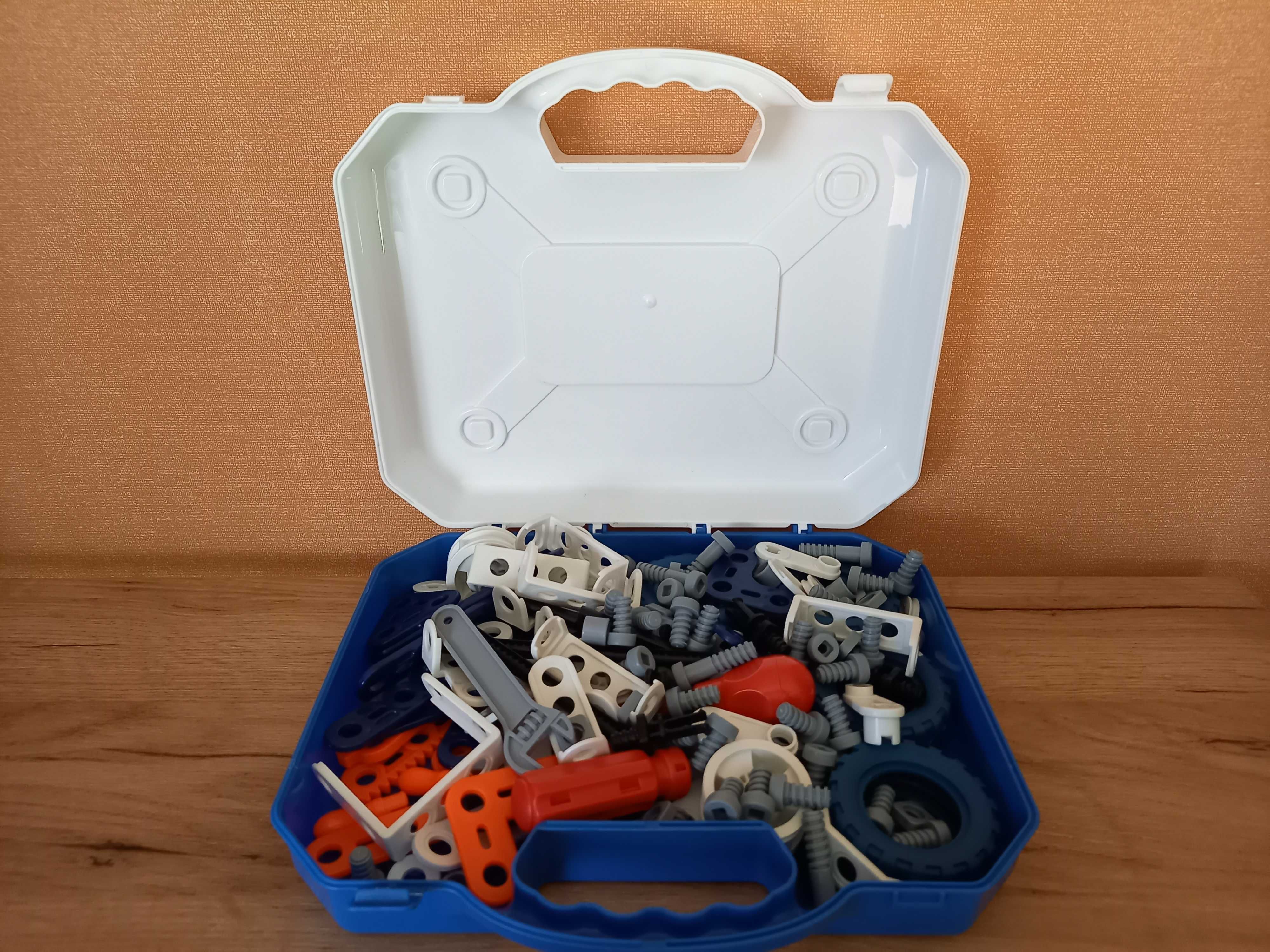 HANYE Build&Play Klocki konstrukcyjne 12w1 152 el. Pojazdy: auto dźwig