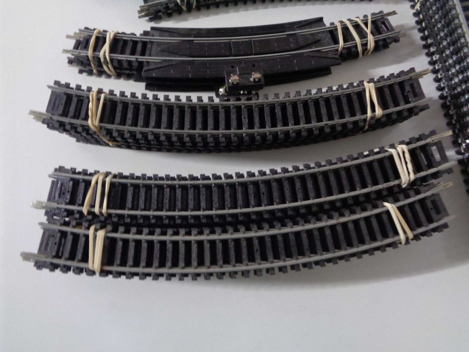 1:87 Mehano Mega lote de 54 vias pista comboio