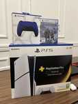 Продам Playstation 5 slim 1TB с дисководом + джойстик + God of War
