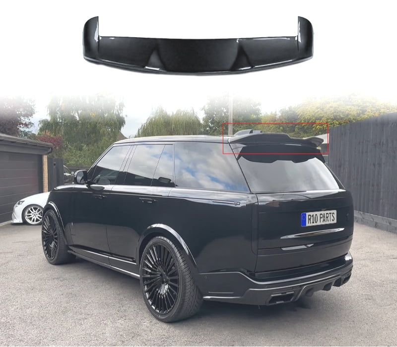 AILERON SUPERIOR LAND ROVER RANGE ROVER VOGUE 23- PRETO BRILHANTE