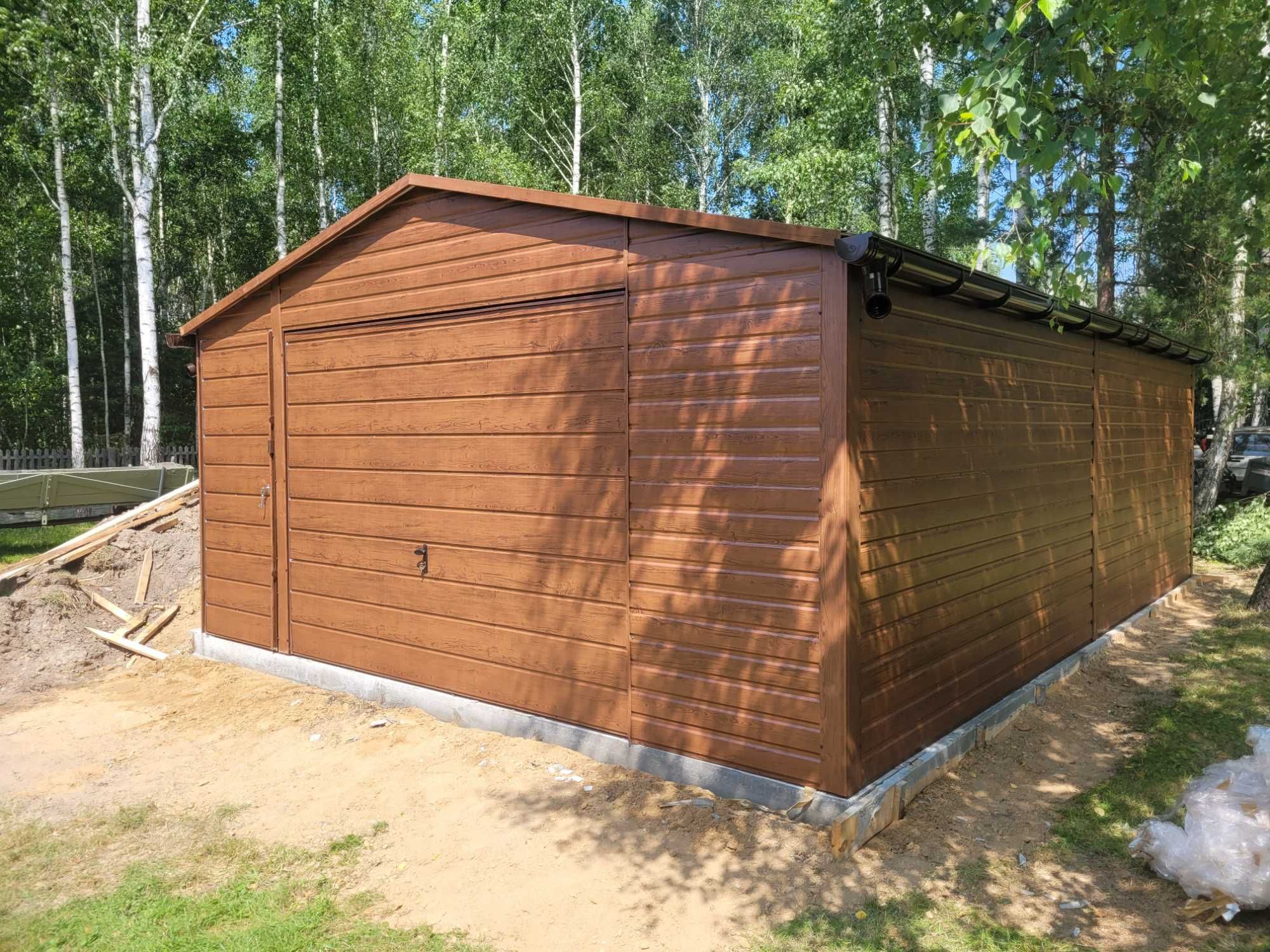 Blaszak garaż blaszany schowek magazynek wiata 3x6