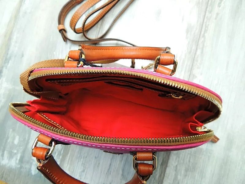 Dooney Bourke Pebble Bitsy Bag MINI Kuferek Skórzany Premium