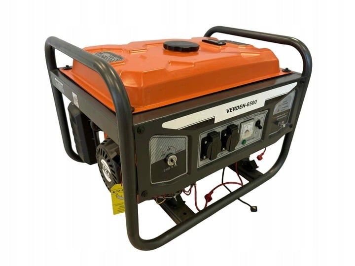 Agregat pradotworczy przenosny jednofazowy verden 6500w benzyna