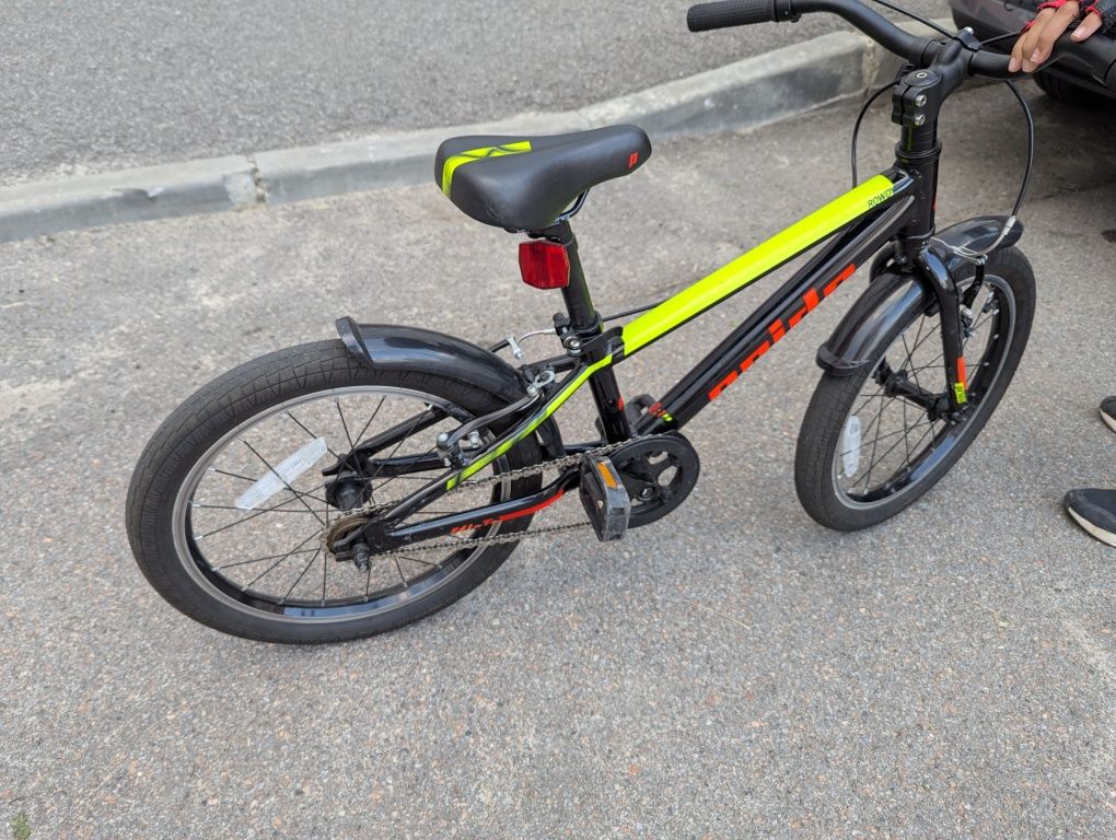 Дитячій велосипед Pride ROWDY 18" (чорний)