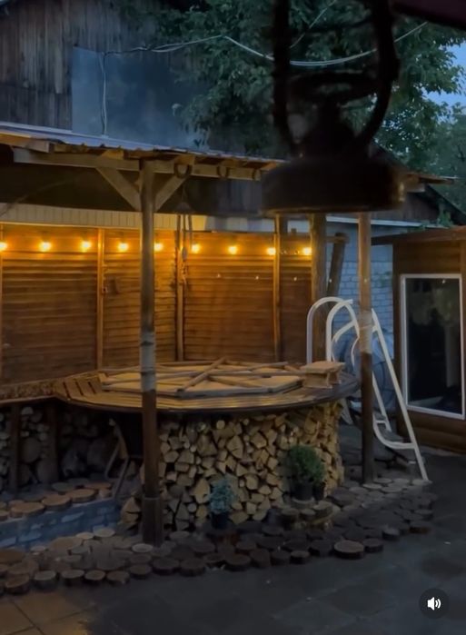 Карпатський чан  на дровах