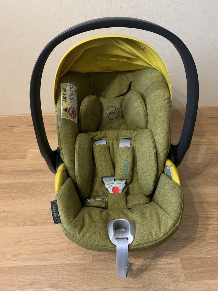 Автокрісло Cybex cloud Z mustard yellow ідеал