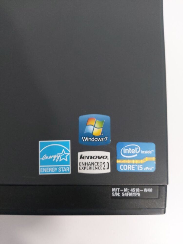 ПК: Lenovo ThinkCentre M91 SFF на базі процесора Intel Core i5-2400